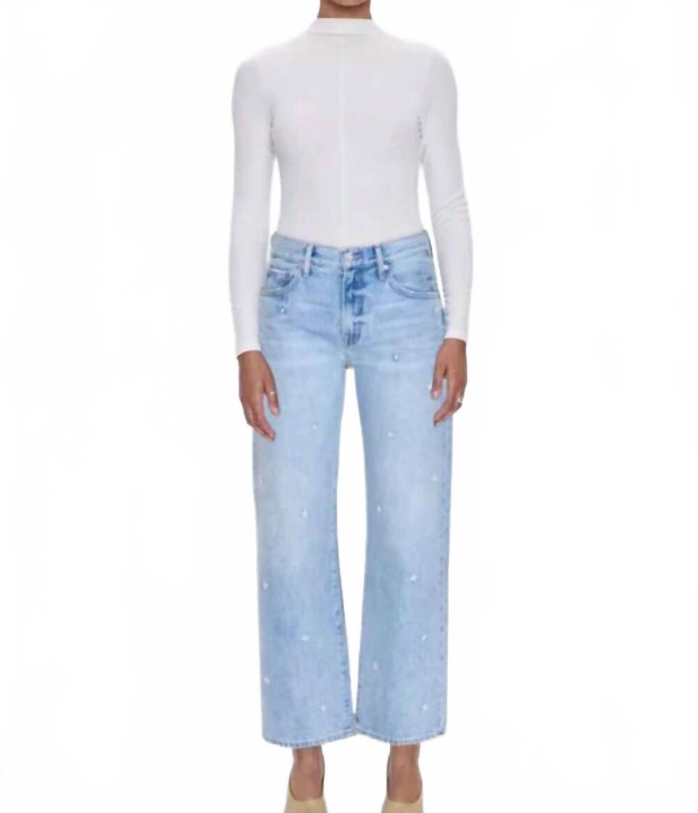 NEW PISTOLA lexi straight jeans in stellar vintage